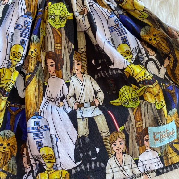 Sweet petunia earth Vader peplum size 6 nwot - Picture 4 of 4